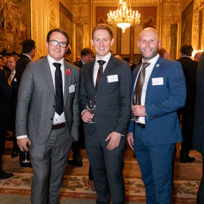 Michael Gietzen at Queen's Award Ceremony