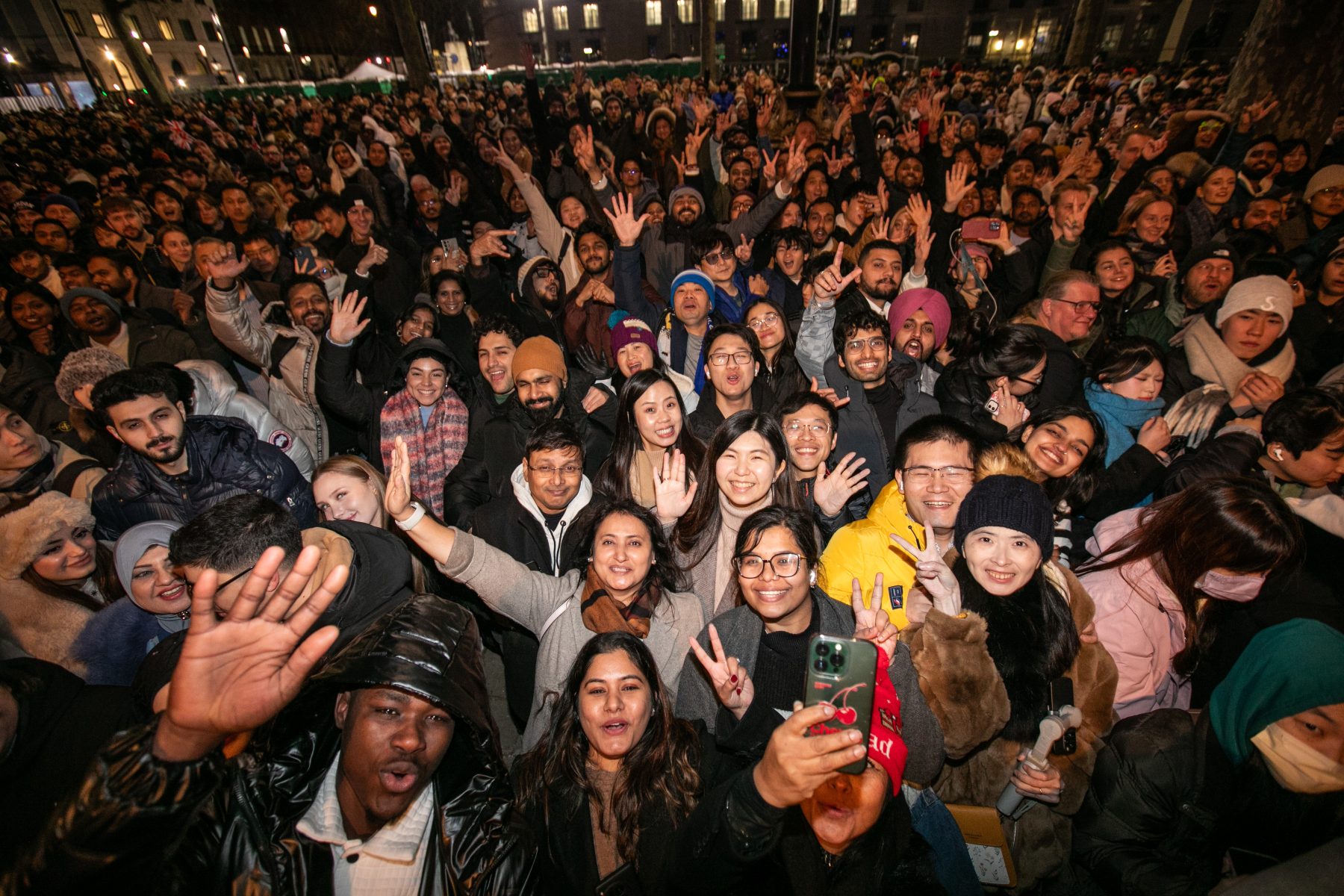 Crowds flock to Embankment | Photo by Kois Miah